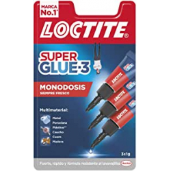 Chollo - Pegamento Loctite Super Glue-3 Mini Trio 3x1g