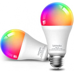 Chollo - Lomota Bombillas inteligentes 9W RGB WiFi Pack 2x