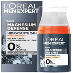 Chollo - L'Oréal Paris Men Expert Magnesium Defense Crema Hidratante Hipoalergénica 50ml