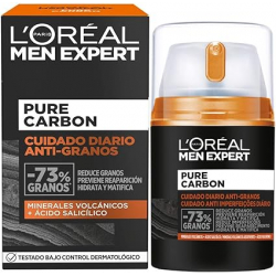 Chollo - L'Oréal Paris Men Expert Pure Carbon Crema Antigranos Cuidado Diario 50ml