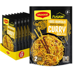 Chollo - Maggi Fusian Fideos Orientales Curry 118g (Pack de 12)