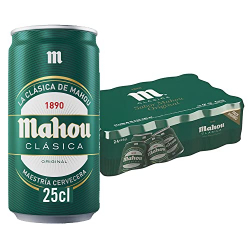 Chollo - Mahou Clásica Lata 25cl (Pack de 24)