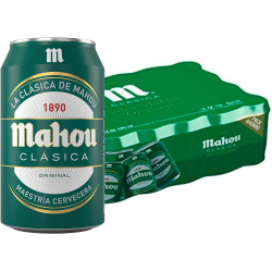 Chollo - Mahou Clásica Lata 33cl (Pack de 24)
