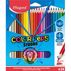 Chollo - Maped COLOR'PEPS Strong 24 Lápices de Colores