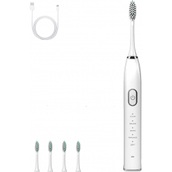 Chollo - Marca z-1 Cepillo de dientes s&oacute;nico con 5 Cabezales