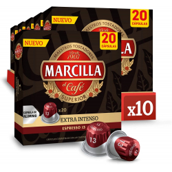 Chollo - Marcilla Cápsulas Extra Intenso 20 unidades (Pack de 10)