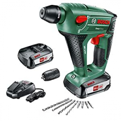 Chollo - Martillo Perforador a Bater&iacute;a Bosch Uneo Maxx 12V &plus; 2 Bater&iacute;as &plus; Accesorios