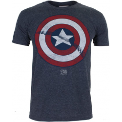 Chollo - Marvel Captain America Shield Camiseta Hombre