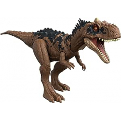 Mattel Jurassic World Rajasaurus Ruge y Golpea | HDX35