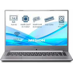 Medion Akoya S15449-MD61991 i5-1135G7 8GB 512GB 15.6" FreeDOS