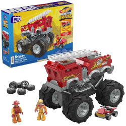 Chollo - MEGA Construx Hot Wheels Monster Trucks Camion de Bomberos &vert; Mattel HHD19