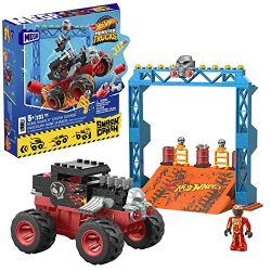 Chollo - MEGA Construx Hot Wheels Monster Trucks Pista Bone Shaker &vert; Mattel HKF87