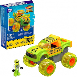 Chollo - MEGA Hot Wheels Monster Trucks Smash & Crash Gunkster | Mattel HNG52
