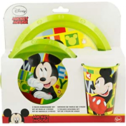 Chollo - Stor Mickey Mouse Set de Vajilla 3 piezas | 44215