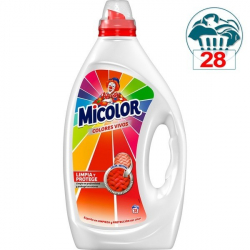 Chollo - Micolor Colores Vivos detergente líquido ropa de color 28 lavados