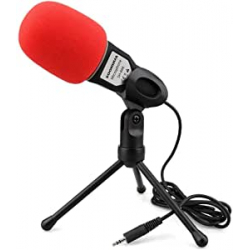 Chollo - Micr&oacute;fono de condensandor Soonhua SF-66 con Tr&iacute;pode