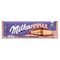 Chollo - Milka MMMAX Strawberry Cheesecake 300g