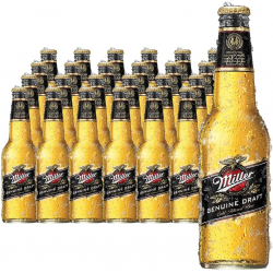 Miller Genuine Draft Botella 33cl (Pack de 24)