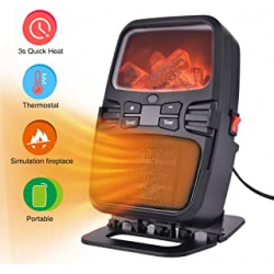 Chollo - Mini calefator cer&aacute;mico PTC Hisome 1000W