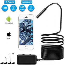 Chollo - Mini C&aacute;mara Endoscopio FREESOO WiFi &lpar;varias medidas&rpar;