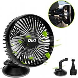 Chollo - Mini ventilador USB para coche y oficina Diki YMG-802