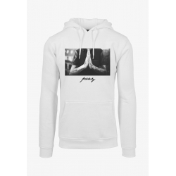 Chollo - Mister Tee Pray Hoody &vert; MT275 White
