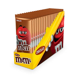 Chollo - M&M'S Tableta de Chocolate con Leche 165g (Pack de 16)