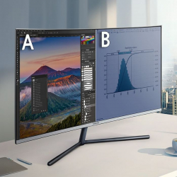 Chollo - Monitor Curvo 31&period;5" Samsung U32R594CWU VA 4K UHD