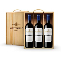 Chollo - Montecillo Reserva 70cl (Pack 3 botellas en estuche de madera)