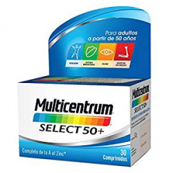 Chollo - Multicentrum Select 50+ (30 comprimidos)