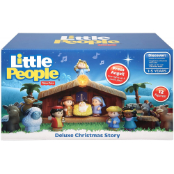 Chollo - Nacimiento Little People Bel&eacute;n Fisher-Price - Mattel J2404