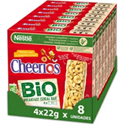 Chollo - Nestlé Cheerios Bio Barritas 88g (Pack de 8)