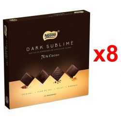 Chollo - Nestlé Dark Sublime 143g (Pack de 8)