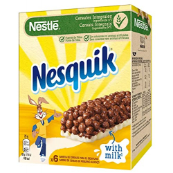 Chollo - Nestlé Nesquik Barritas de Cereales 25g (Pack de 6)