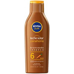 Chollo - Nivea Sun Leche Solar Zanahoria Bronceado Intenso FP6 &lpar;200ml&rpar;