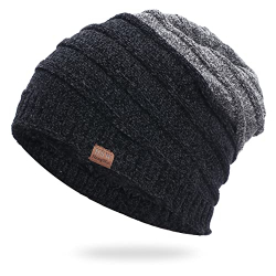 Chollo - Nland Gorro de Punto Slouchy &vert; Negro