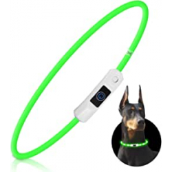 Chollo - Nobleza Collar LED para Perros (Verde)