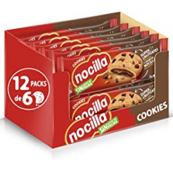 Chollo - Nocilla Cookies 6 galletas 120g (Pack de 12)
