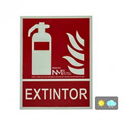 Chollo - Normaluz Señal Luminiscente Extintor | Forever Print RD00101