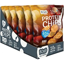 Chollo - Novo Nutrition Protein Chips BBQ Pack 6x 30g | NV06