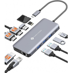 Chollo - NOVOO DP 11 in 1 RM11 Pro Docking Station &vert; NVHUB11V1DPDNS