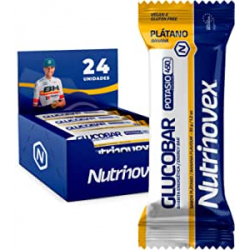 Chollo - Nutrinovex Glucobar Plátano 35g (Pack de 24)
