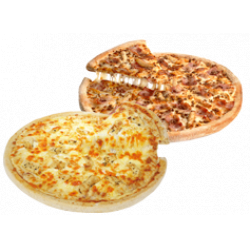 Oferta especial 2x1 en pizzas medianas (a domicilio)