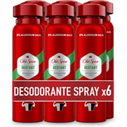 Chollo - Old Spice Restart Desodorante Spray 150ml (Pack de 6)