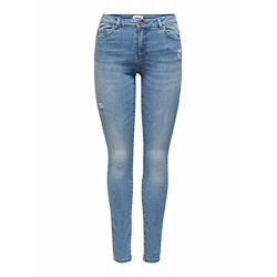Chollo - ONLY Wauw Destroyed Skinny Jeans | 15223165_7023