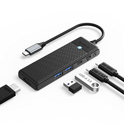 Chollo - ORICO USB-C Hub 5 en 1 | ‎ORICO-PWD-5P-BK-EP-EU