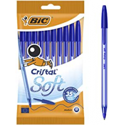 Chollo - Pack 10 Bolígrafos BIC Cristal Soft
