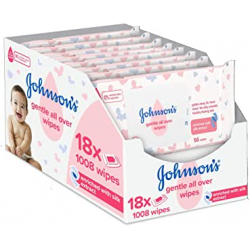 Chollo - Pack 1&period;0008 Johnson's Baby CottonTouch Toallitas Infantiles &lpar;56x18&rpar;