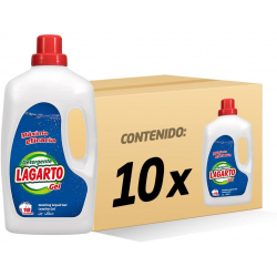 Chollo - Pack 10x Detergente líquido Lagarto Gel (10x 18 lavados)