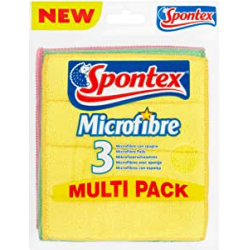 Chollo - Pack 12 Bayetas Spontex Microfibra